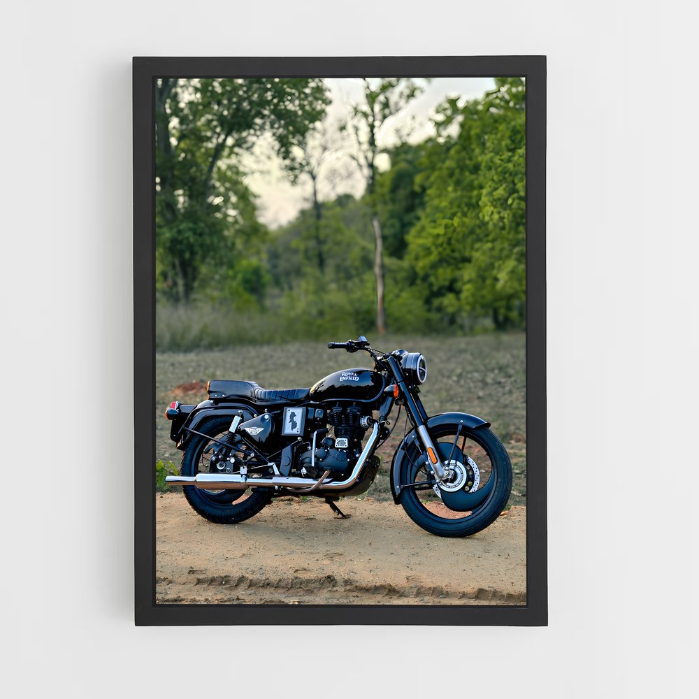 Poster Lumière Éblouissante – affiche Royal Enfield (vue 2)